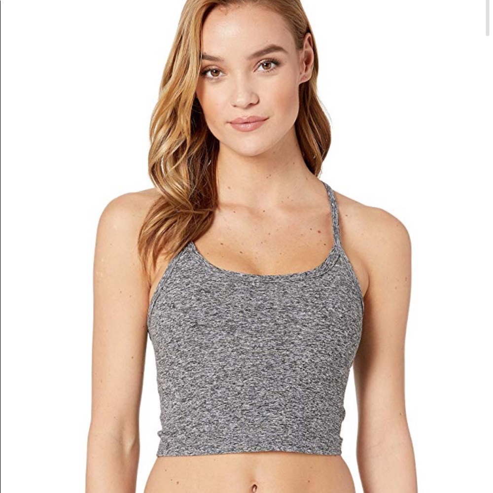Beyond Yoga gray slim racerback size M